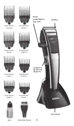 Preview for 76 page of BaByliss PRO FLASH FX668E Manual