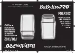 BaByliss PRO FOILFX02 Operating Instructions Manual preview