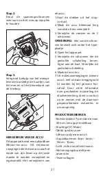 Preview for 21 page of BaByliss PRO FX59ZE Manual