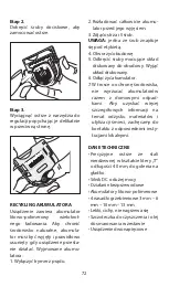 Preview for 72 page of BaByliss PRO FX59ZE Manual