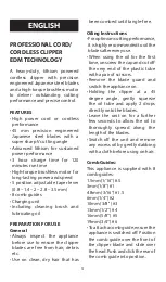 Preview for 5 page of BaByliss PRO FX8700E Instructions Manual