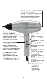 Preview for 2 page of BaByliss PRO FXBDB1E Manual