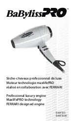 Предварительный просмотр 1 страницы BaByliss PRO ItaliaBrava Ferrari BABFB1E Manual