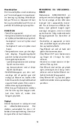 Preview for 18 page of BaByliss PRO Orchid Limited Edition BAB6150ORCE Manual