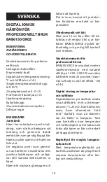 Preview for 19 page of BaByliss PRO Orchid Limited Edition BAB6150ORCE Manual