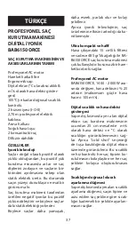 Preview for 37 page of BaByliss PRO Orchid Limited Edition BAB6150ORCE Manual