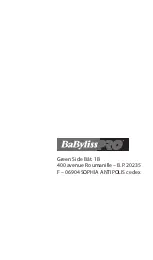 Предварительный просмотр 64 страницы BaByliss PRO PRO Chameleon FX 4ARTIST Manual