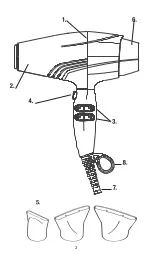 Preview for 2 page of BaByliss PRO RAPIDO Quick Manual