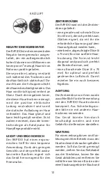 Preview for 12 page of BaByliss PRO RAPIDO Quick Manual