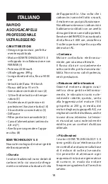 Preview for 18 page of BaByliss PRO RAPIDO Quick Manual