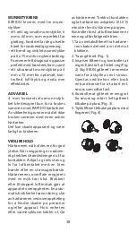 Preview for 38 page of BaByliss PRO RAPIDO Quick Manual