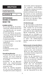 Preview for 6 page of BaByliss PRO Rotating 800 Manual