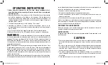 Preview for 3 page of BaByliss PRO VIBEFX FXSSM1 Operating Instructions Manual