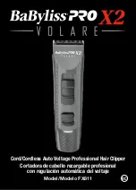 BaByliss PRO X2 VOLARE FX811 Manual preview