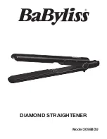 Preview for 1 page of BaByliss 2098BDU User Manual