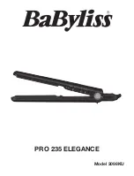 BaByliss 2098KU Quick Start Manual preview