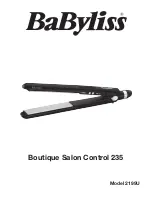 BaByliss 2199U Manual preview