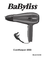 BaByliss 5224U User Manual preview
