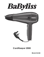 Preview for 1 page of BaByliss 5224U User Manual