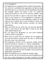 Preview for 3 page of BaByliss 5552U Manual