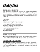 Preview for 2 page of BaByliss 5560KU Instruction Manual