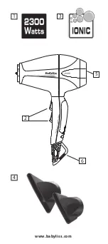 Preview for 2 page of BaByliss 6615E User Manual