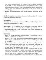 Preview for 8 page of BaByliss 7565U Manual