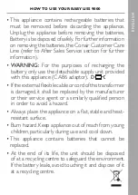 Preview for 7 page of BaByliss 9000 Manual