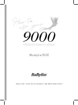 Preview for 4 page of BaByliss 9001U - type F97a User Manual