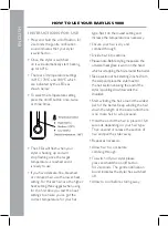 Preview for 9 page of BaByliss 9001U Manual