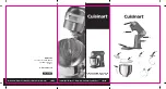BaByliss Cuisinart SM50E Instructions Manual preview