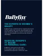 Предварительный просмотр 35 страницы BaByliss G940A Manual