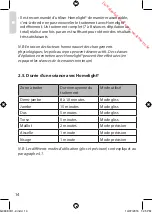 Preview for 14 page of BaByliss homelight G960E User Manual