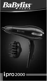 BaByliss i pro 2000 Manual preview