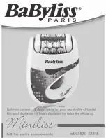 BaByliss miniliss G580E User Manual preview