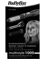 BaByliss multistyle 1000 Manual preview
