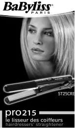 Preview for 1 page of BaByliss pro 215 Manual