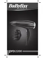 BaByliss Pro 2200 Manual preview