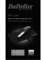 BaByliss pro 230 User Manual preview