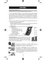 Preview for 18 page of BaByliss Pro Digital 6000E Manual