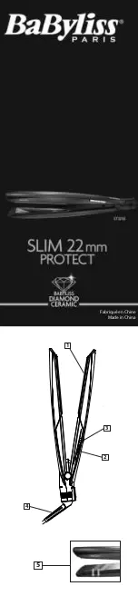 BaByliss Slim 22 Protect ST325E User Manual preview