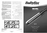 Preview for 1 page of BaByliss ST480E Manual