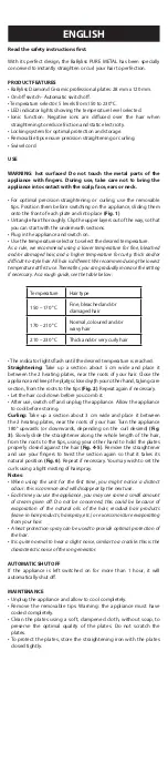 Preview for 3 page of BaByliss ST480E User Manual