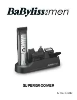 Предварительный просмотр 1 страницы BaByliss Supergroomer 7420U Instructions For Use Manual