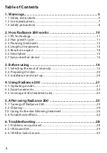 Preview for 4 page of BaByliss True Smooth Radiance 200 Instruction Manual