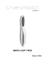 Preview for 1 page of BaByliss True Smooth SIMPLY SOFT PEDI 8780U Manual