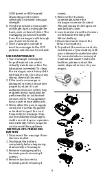 Предварительный просмотр 6 страницы BaBylissPro 4ARTISTS FXSM1E Manual
