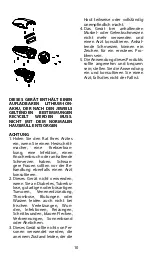 Предварительный просмотр 10 страницы BaBylissPro 4ARTISTS FXSM1E Manual