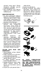 Предварительный просмотр 52 страницы BaBylissPro 4ARTISTS FXSM1E Manual