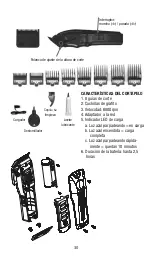 Preview for 30 page of BaBylissPro 4rtists LO-PRO FX825E Manual